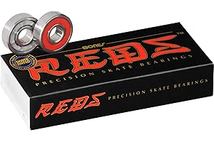 Bones Bearings REDS Skate Bearings (8mm, 16-Pack)