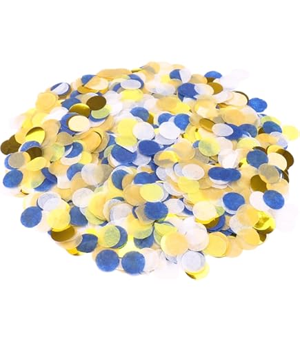 5000 Stück Konfetti Mix - 50g Bunte Tischdeko Für Geburtstage, Hochzeiten & Feste