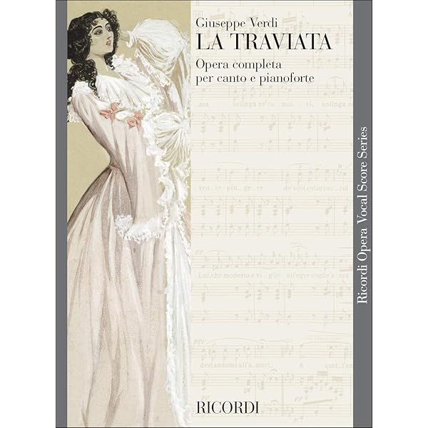 La Traviata Verdi | Spartito Vocale Voce Pianoforte | Opera Lirica