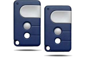 ANBWEHR Garagenöffner Handsender Kompatibel mit Chamberlain 84335EML, 84333E, 94333E, 433,92 MHz Garagenfernbedienung Duplikator für MLR 500/750/850 2 Stück