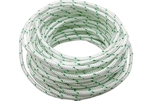 LITETOUR 10 metri 4.0mm Corda per avviamento a recoil compatibile con artigiano Husqvarna STHIL Poulan Motosega Tagliaerba Trimmer Edger Decespugliatore