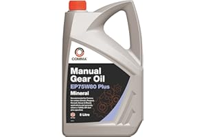Comma EP75W80P5L Manual Plus Transmission Fluid, 5 Liters