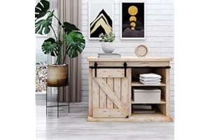 BONIKLUBA 3.5FT/108cm Mini Sliding Door Rail for TV Door Single Door Wardrobe Small Wardrobe (No Wardrobe Door)