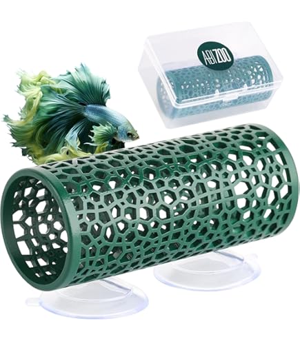 3D-afdrukbare hangmat Betta-grot STL - Drijvend, gemonteerd en gratis plaatsing Aquariumvissen rustgrot, moderne schuilplaats voor betta-vissen | STL-bestand - België