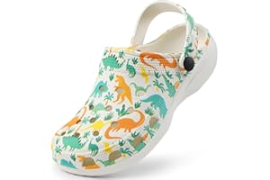 Harvest Land Kids Garden & Pool Clogs – Water-Friendly Lightweight Slip-On Clogs with Adjustable Back Strap & Anti-Slip Sole for Beach, Patio & Shower
