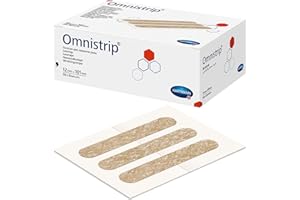 Hartmann Omnistrip - plaster do atraumatycznego zamykania małych ran i nacięć chirurgicznych, 12x101 mm, 59304
