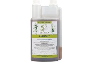 DARMSAFT von ESTELLA (1 Liter) - Bestes aus Kräutern - Kotwasser und Durchfall beim Pferd - ohne Getreide, Zucker, Konservierungsstoffe