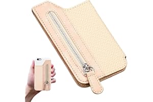 Rosixehird Kartenhalter für Telefon | Multifunktionaler Selbstklebender Handy Geldbörsen Kartenhalter | PU Leder Kartenhalter zum Aufkleben für die Handyhülle