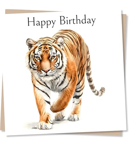 Leopard Greeting Card - Blank Inside For Any Occasion - Animal Birthday Card For Men Or Women - Nature Wildlife Art - New Zealand - View #8