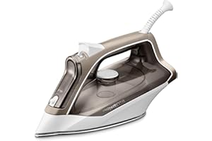 Rowenta Effective DX1635 Plancha de vapor 2400 W , golpe de vapor de 120 g/min, ajustes fáciles de usar, vapor automático, Autosteam, suela Microsteam 300 de acero inoxidable