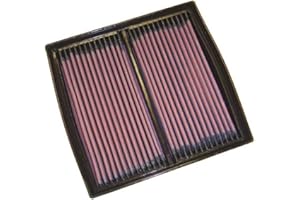 K&N DU-9098 Motorrad Tauschluffilter, Rot