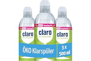 ‎CLARO Claro ecological rinsing agent, 3x 500 ml.