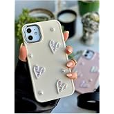 Go Accessory Iphone 11 Compatible 3d Toy Stone Heart Design Soft Silicone Case - Creamstoneheart