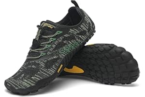 SAGUARO Barefoot Zapatillas de Trail Hombre Mujer Transpirable Antideslizante Zapatos Minimalistas