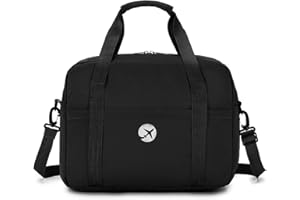 SPAHER Torba kabinowa 40x30x20 Wizzair Składana torba podróżna Wodoodporna torba kabinowa pod siedzeniem Lekka torba podręczna Walizka Torebka Bagaż podręczny Nocny dla kobiet i mężczyzn 25L