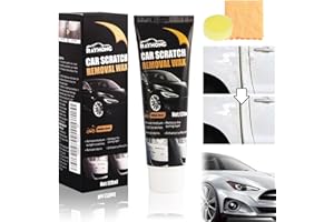 badaren Pâte de Réparation de Rayures pour Voiture, Kit de Réparation de Rayures, Rayures pour Voiture, Utilisé pour Réparer Les Rayures de Peinture, Les Marques De Soleil, Les Rayures Des Ongles