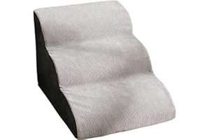 LEMBRD escaleras para Perros 3 escalones | Escalera Inclinada Esponja 3 peldaños - Escaleras con escalones para Perros y Mascotas, Escalera con Pendiente Esponja 3 peldaños