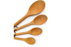 UVAN ART Cuillere en Bois de Cuisine Cuillere Bois Ustensiles de Cuisine Bois Cuillère en Bois Cuillère à Mesurer Cuisine Cuillere en Bois Ustensiles de Cuisine Accessoire Cuisine Kit Cuisine