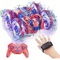 Voiture Spider Led Eau Voiture Télécommandée Spider Amphibie RC