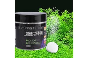 ZYYINI Tablette de CO2, générateur de dioxyde de carbone de 120 PCS pour les comprimés plantés de diffuseur par Aquarium Equip