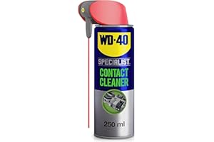 WD-40 Specialist Fast Drying Contact Cleaner Spray 250ml - Rapid and Effective Electronics Cleaning Solution, Packaging May Vary
