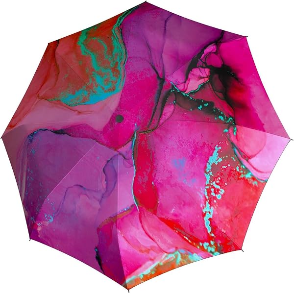 Parapluie Poche Pierre Cardin - Ouverture Automatique - Motif Papillons - 101cm - 350g