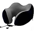 Billebon Extra Soft Memory Foam Luxury Travel Neck Support Rest Pillow with Soft Washable & Removable Cover, Multipurpose Comfortable Travel Pillow