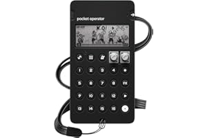 Teenage Engineering CA-X, étui universel pour opérateurs de poche (housse en silicone, toucher professionnel des touches, pieds antidérapants, protection de la batterie), noir