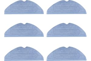 BAMBOOST 6 panni di ricambio per aspirapolvere Xiaomi Roborock S7/S7 Plus/S7 MaxV/S7 MaxV Plus/T7/S7 MaxV Ultra, riutilizzabili e lavabili