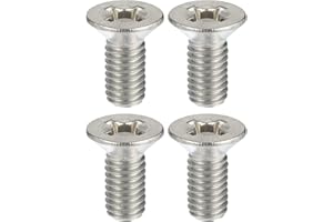 X AUTOHAUX 4uds Freno Disco Rotor Tornillos Pernos Kit 93600-06014-0H para Honda