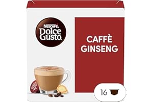 NESCAFÉ DOLCE GUSTO NESCAFÉ DOLCE GUSTO Caffè Ginseng, 6 Confezioni da 16 Capsule (96 Capsule Compatibili Nescafé Dolce Gusto)
