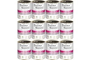 Dolina Noteci Premium - kompletna karma dla dorosłych psów wszystkich ras z indykiem, 12 x 800 g