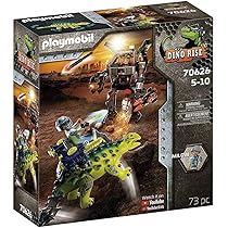 PLAYMOBIL Dino Rise 70626 Saichania, Defensa del Luchador, A