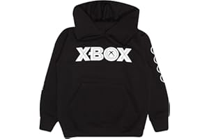 Popgear Bluza z kapturem Dziewczynki Popgear Xbox Ready To Play Girls Pullover Hoodie Black (1 w zestawie)