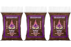 ROYAL THAI RICE - Riso rosso a grana lunga (3 x 1 kg)
