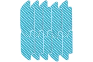 FFYan Almohadilla Para mopa de 10 piezas compatible con Cecotec Conga Series 3490 4090 5090 4690 5490 6090 Reemplazo de almohadilla para aspiradora