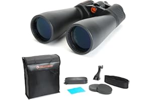 Celestron 71009 SkyMaster 15x70mm Porro Prism Binoculars with Multi-Coated Lens and BaK-4 Prism Glass, Black