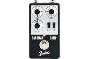EFFEKTPEDALE FÜR BÄSSE- Fender BASSMAN COMPRESSOR