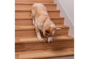 Spurtar Cinta Antideslizante Escaleras Alfombra Escaleras Transparente Tiras Antideslizantes 15 x 81 cm para Escalera Madera Mármol Metal, 15 Piezas Decorativas Antideslizantes