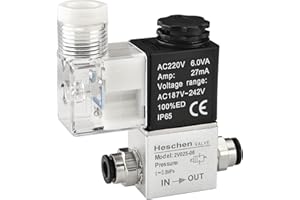 Heschen CE normalmente chiuso IP65 di modo 2/2 dell'elettrovalvola a solenoide pneumatica elettrica 2V025-08 220VAC PT1/4