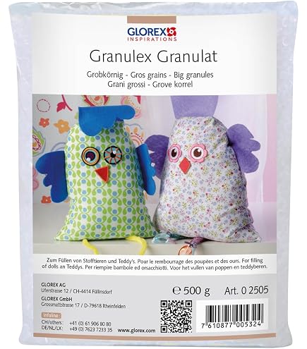 Granulés De Rembourrage Pemmiproducts - 1kg Blanc - Pour Peluches, Poupées Et Ours En Peluche