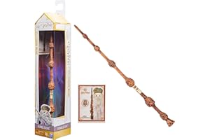 Wizarding World, Bacchetta degli Incantesimi di Albus Silente, 30.5 cm, Include Carta Incantesimo da Collezione. Giocattoli per Bambini e Bambine, 6+ Anni