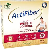 ActiFiber Natural Weight Control - Fiber Nutrition with Prebiotic | Weight Loss Product for Women | Supports Healthy…