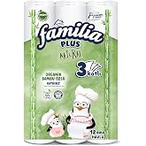Familia Plus Natural Penguen Havlu Kağıt 12'lı