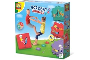 Animaux acrobates - Jeu d'adresse - SES CREATIVE - Activité hilarante pour le jeu en plein air.