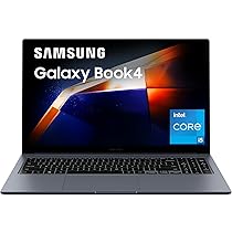 Samsung Galaxy Book4 (Gray, 16GB RAM, 512GB SSD) | 15.6