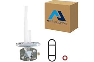 Amhousejoy Fuel Gas Tank Switch Valve Petcock Fit for Kazuma Meerkat Redcat Falcon ATV 50cc 90cc 150cc 250cc