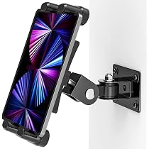 Supporto Universale Girevole Supporto Tablet Universale Girevole 360° - Per Parete, Scrivania, Camion, 4.7-13.5 Pollici Supporto Tablet Girevole - 3