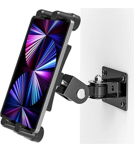 AboveTEK Supporto Parete Per Tablet 7-11 Pollici - Blocco Antifurto Con Chiave - Foto 9