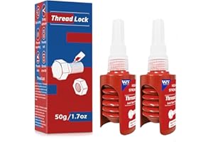 INNOVAYOU Frein Filet 100ml, Intensité Haute Frein Filet Bleu Antirouille et Anti-Lâche, Frein Filet Fort Pour Combler les Espaces Et Serrer les Boulons, écrous, Attaches Bouteille Ronde